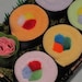 Sushi Baby Gift Set - Neutral Gender - Baby Washcloth Gift - Rainbow Roll