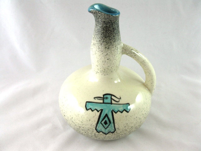 Loma Desertware style Thunderbird Cruet