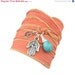 Celebrity Silk Ribbon Bracelet with Hamsa, Peace Sign, and Turquoise, yoga jewelry, wrapped wrapping bracelet, wrap around,wrist wrap