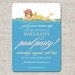 Invitation . Sweetie Swim Cap Collection . by Loralee Lewis