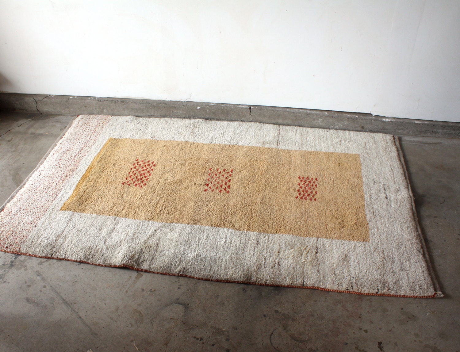 Vintage Kashkuli Gabbeh Area Rug