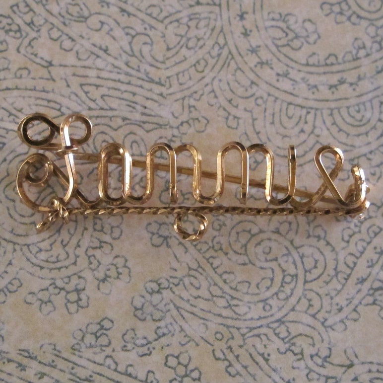 Vintage Name Pin - Tammie