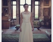 Ava - Lace and Georgette Bridal Gown