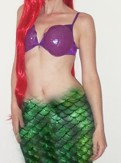 little mermaid bra