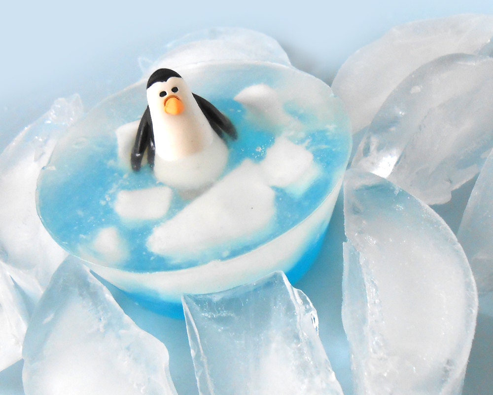 Polar Penguin Soap - Cute Stocking Stuffer for the Penguin Fan