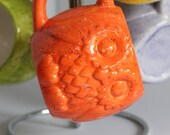 Owl Mug Handmade Ceramic from my Charleston, SC Studio