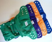 DIAPER COVER One Size Reusable Eco Friendly Custom Color