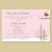 Baby It's Cold Outside...Winter Wonderland Baby Shower Invitation (Neutral - Boy or Girl - Pink & Blue)