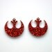 Star Wars Rebel Alliance inspired Earrings