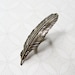 Feather Ring - Boho Chic - Feather Jewelry - Statement Ring - Nature Inspired Jewelry - Feather - Statement Jewelry