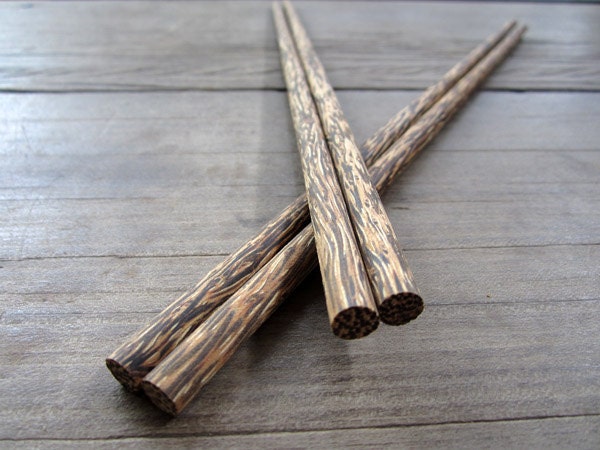 Wooden chopsticks unique & high quality 100% handmade design no.23