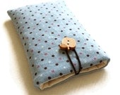 iPhone / iPod touch case padded sleeve pouch from fabric