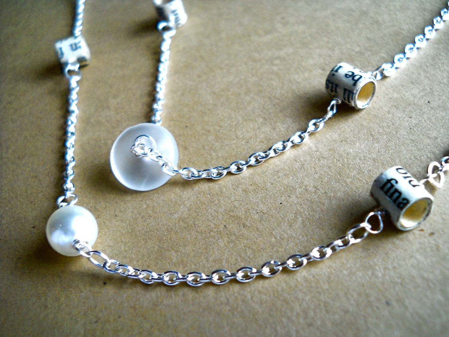 Moby Dick Pearl Necklace