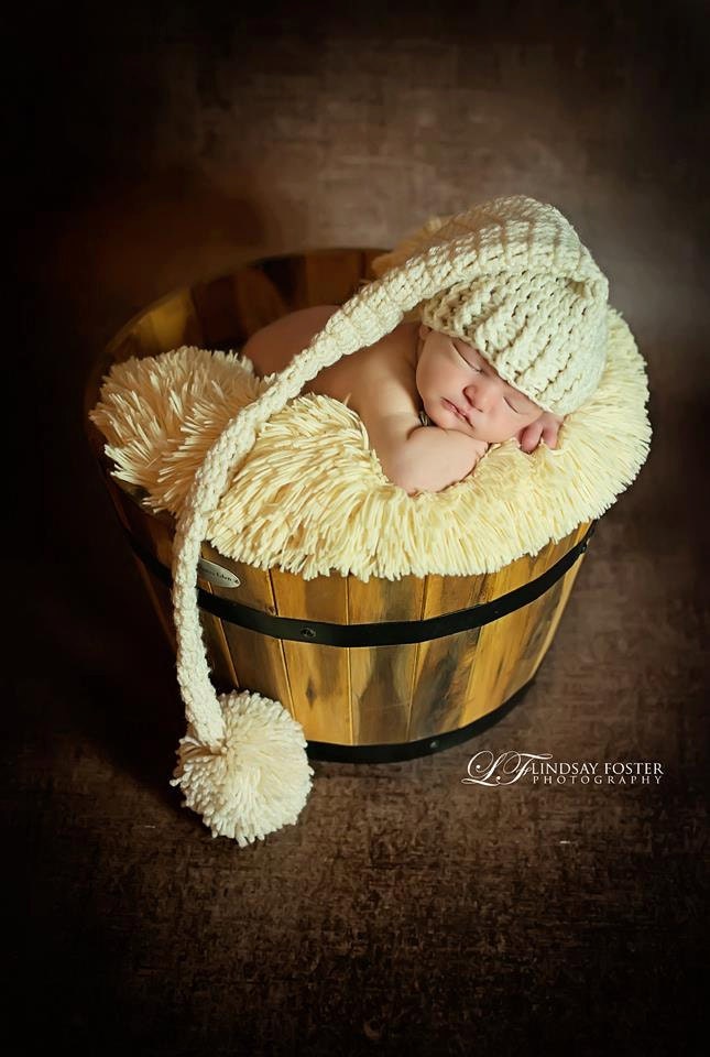 Newborn Elf Hat Cream Newborn Hat Photography Prop
