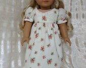 RESERVED Caroline's cool cotton paper doll dress.