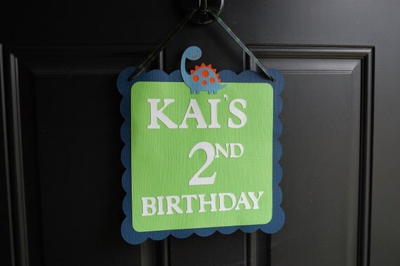 Dinosaur Door Sign, Dinosaur Theme, Dinosaur Birthday, Dinosaur Welcome Sign Il_570xn