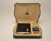 Rare 1930s Art Deco Ronson Princess De-Light and Evans Cigarette Case
