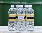 Custom Logo Water Bottle Labels - 100 Custom Labels with your business logo or design Il_170x135