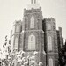 Majestic - Logan LDS Temple, 11x14 fine art print home decor black and white
