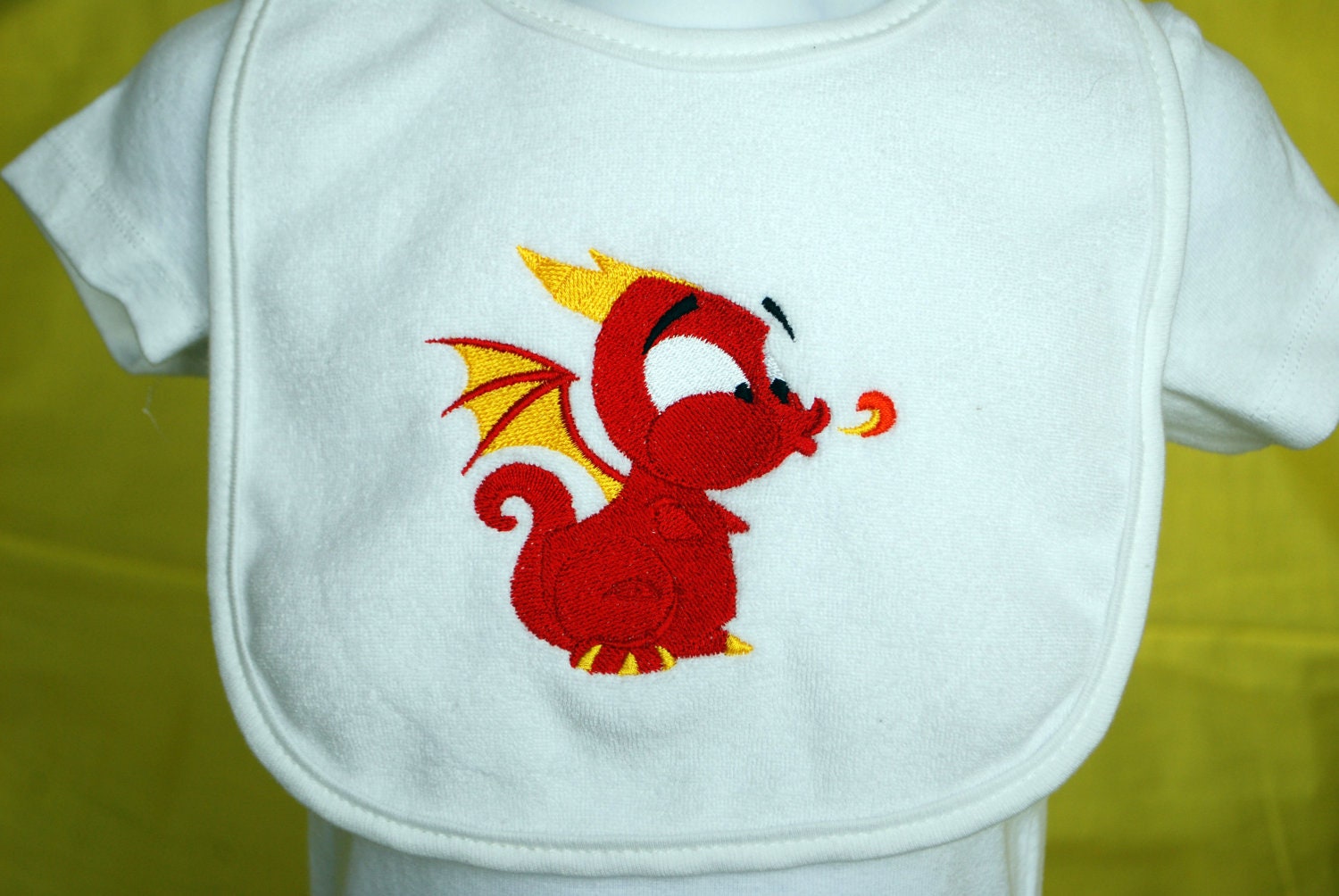 Baby Dragon bib year of the dragon