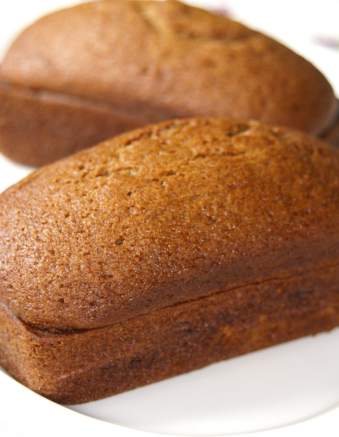 Homemade Pumpkin Bread Four Mini Loaves