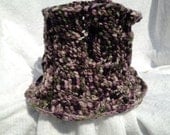 Crochet Cowl made with Superwash merino wool.