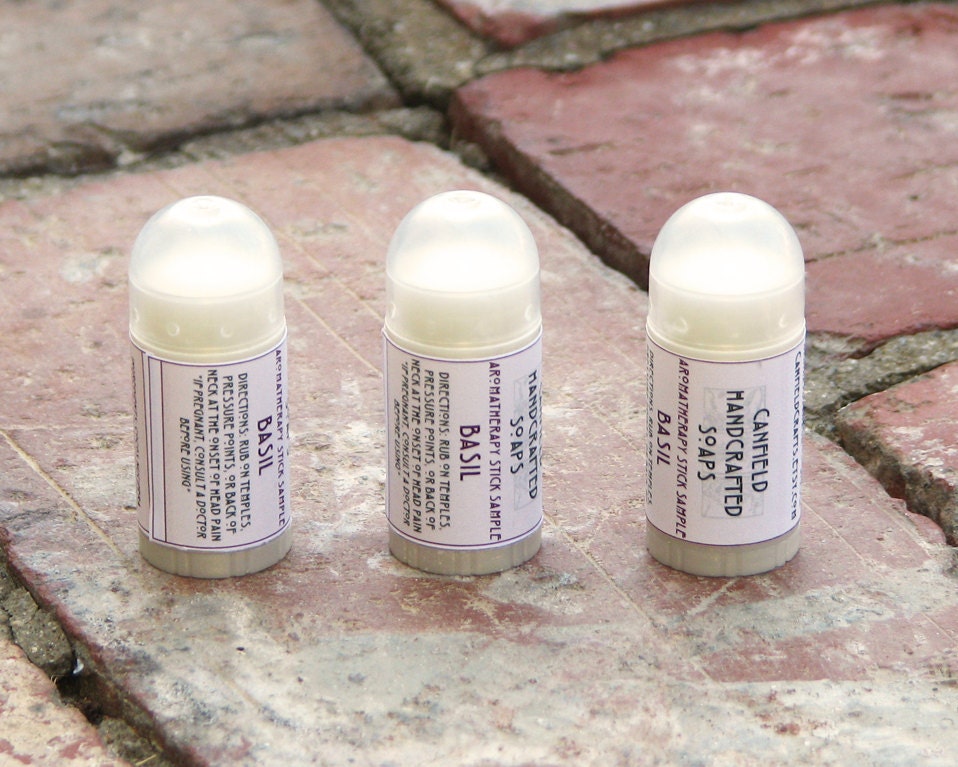 Basil Aromatherapy Stick - Mini Size