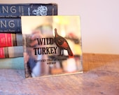 Vintage Wild Turkey Mirror Bar Sign