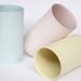 porcelain vase : citrus colour