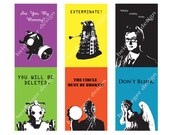 Doctor Who Set of ANY 3 4"x6" Prints