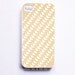 iPhone 4 Case Wood Grain Geometric Angle White Minimalist