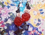 Sailor Mars Star Earrings