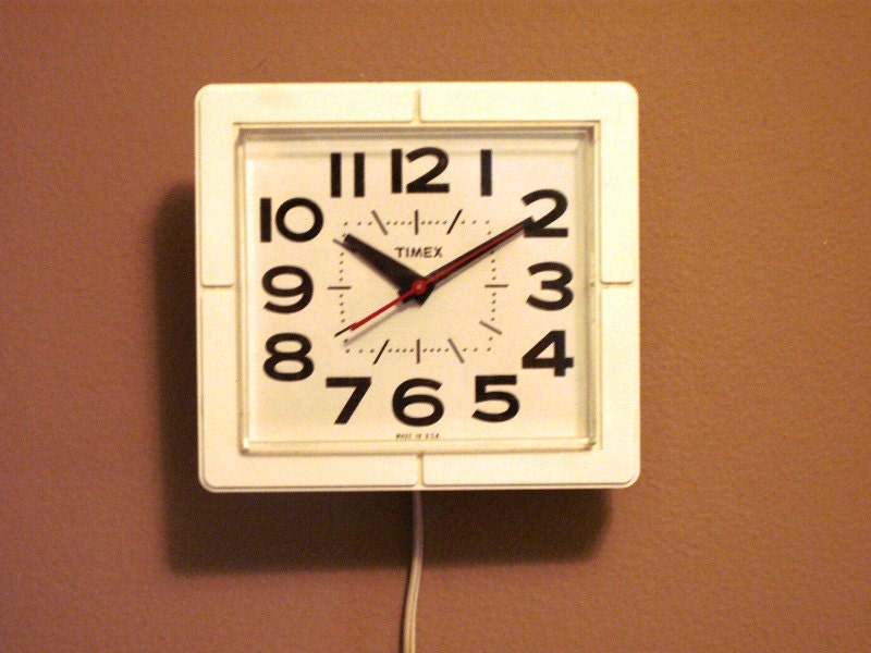 Retro Wall Clock by Timex - Circa 1970's