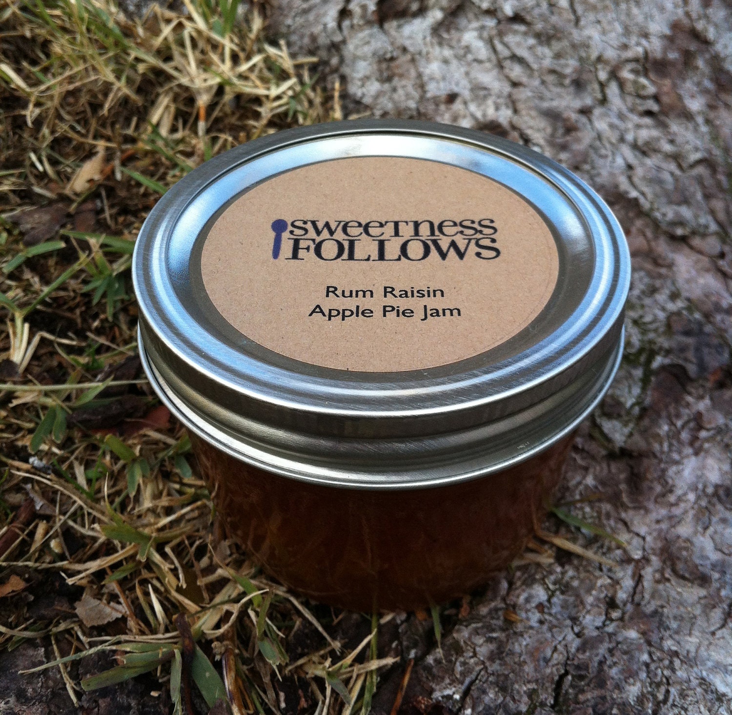 Rum Raisin Apple Pie Jam