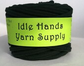 Dk Green T Shirt Yarn 42.75 Yards 4 WPI
