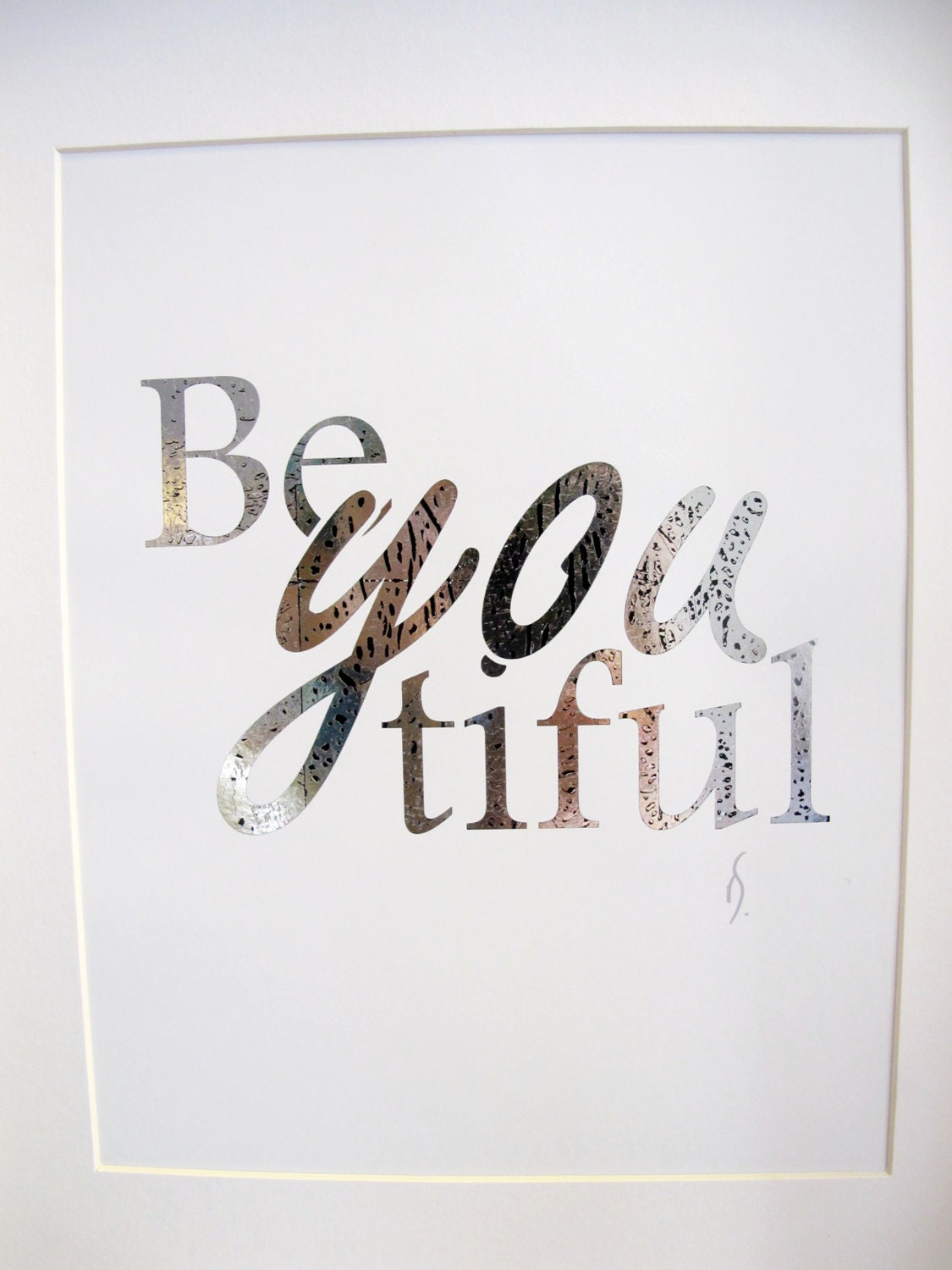 Be-You-Tiful Sterling Silver - Beauty Night Charity Donation