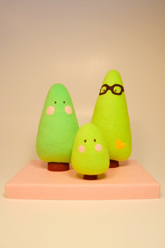 Doodle Tree Family - Plush Set