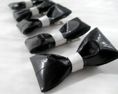 Set of 10' Duct Tape Hair Bow. Backed with an alligator clip. Your choice of color/pattern