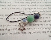 Sodalite & Amazonite Star Charm