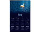 2013 Wall Calendar, Year at a glance Photo Calendar, Buy 2 get 1 for free, Size 12x8, Fine Art Photography, Nature Photograph