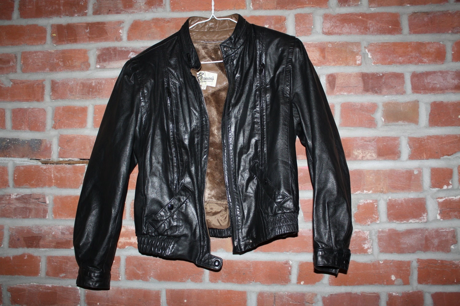 bermans leather jacket