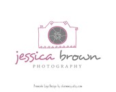Premade  Photography Logo and Watermark  - Customized Premade Logo Design  -  Custom Business Logo Design - Photography Props