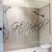 Bathroom Decor Wall Decal Get Naked Bath Room Art Wall Sticker Vinyl Sign Words