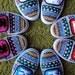 Hand Painted Aztec Vans MADE TO ORDER