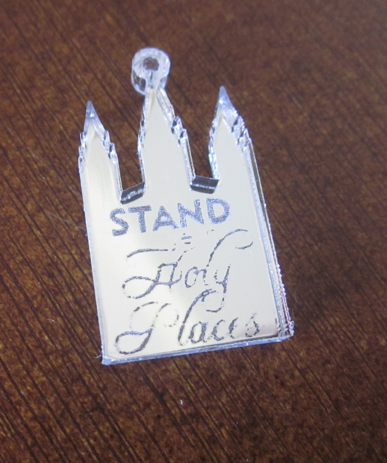 YW Charm Necklace 2013 LDS Youth Theme "Stand Ye In Holy Places"