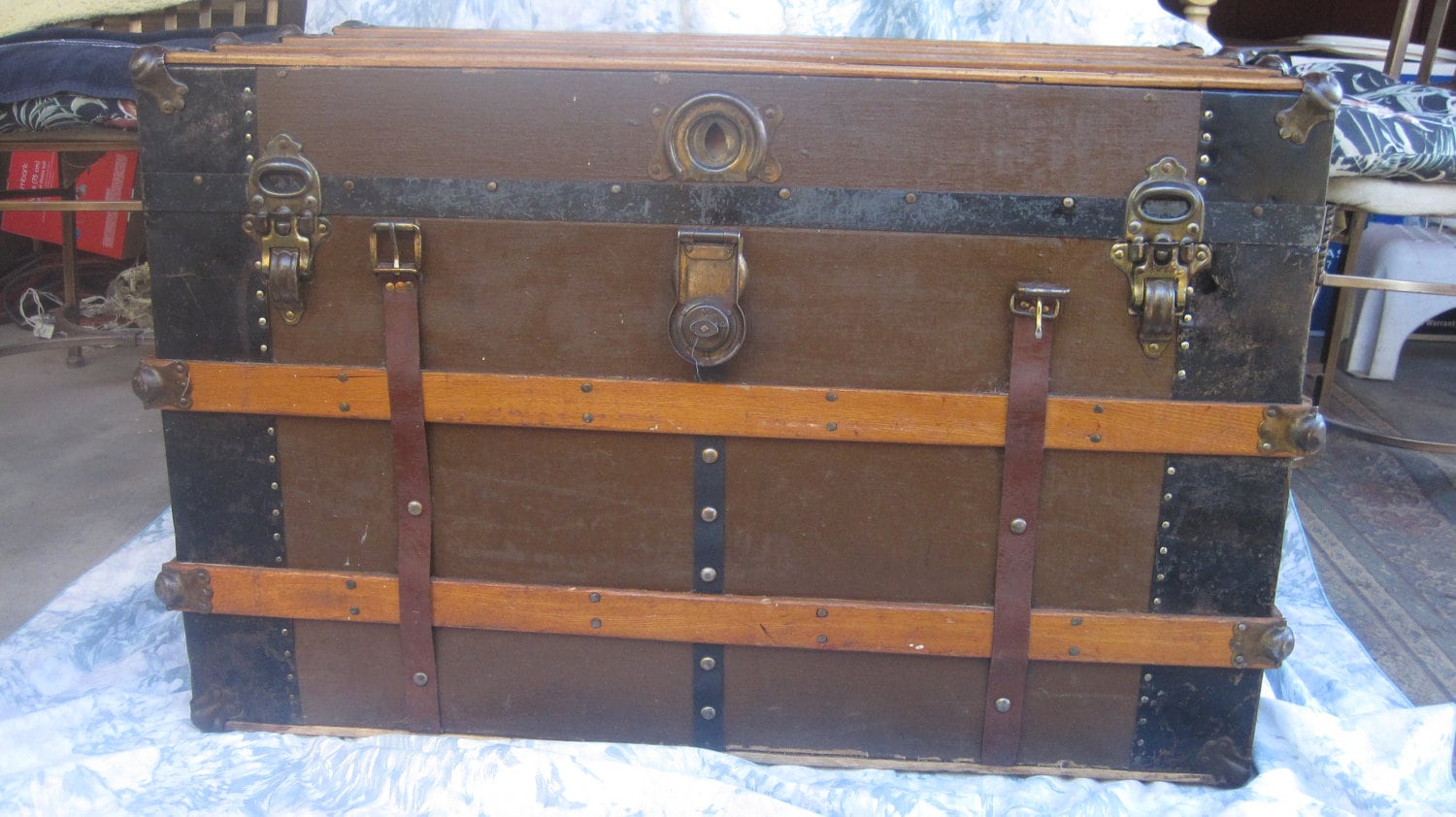 restored antique steamer trunks for sale low profile style 334 Images - Frompo