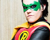 Leather mask - Renegade - Superhero costume cosplay - Made to Order