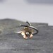 Cherry Blossom Branch Ring, 14kt gold filled cherry blossom, sakura adjustable ring, Spring jewelry