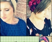 3 for 35 - Bow Tie Headscarves Deal - FREE SHIPPING