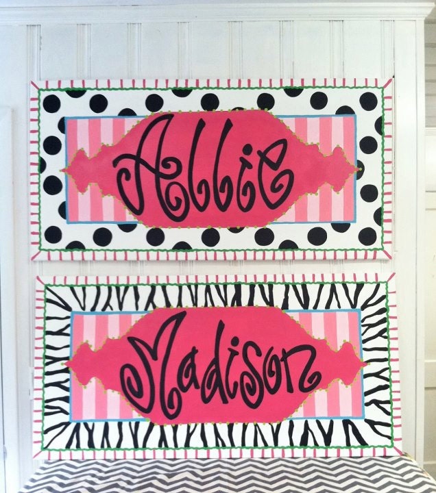 Name Canvas Original Painting